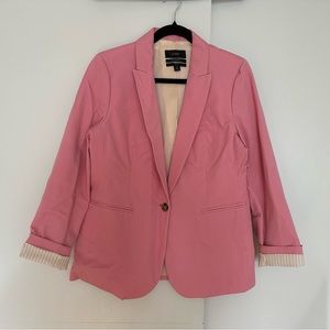 J. Crew Parke Blazer Women size 10 Bi- Stretch light pink
